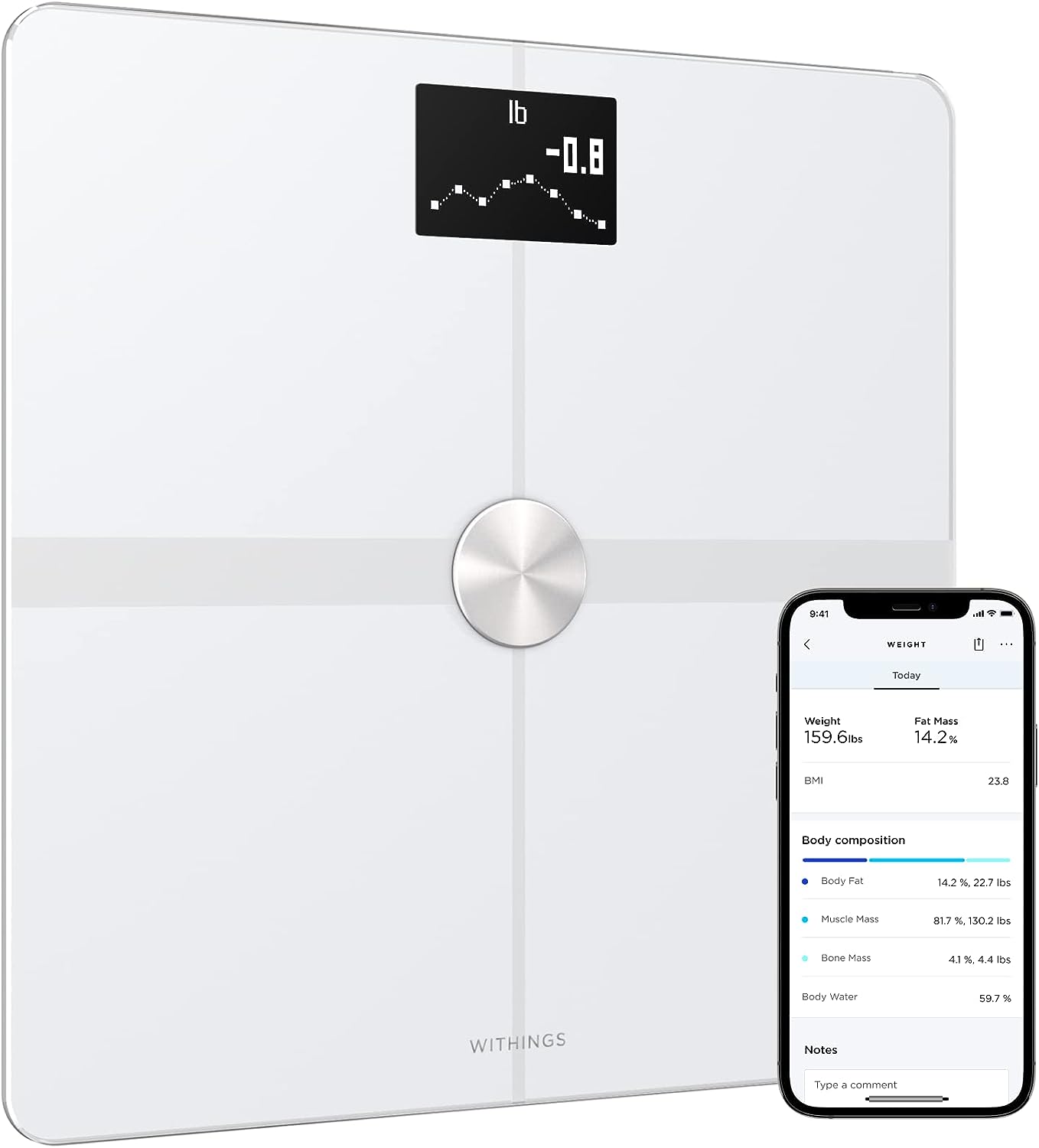 Withings Body Plus WiFi Scale WBS05