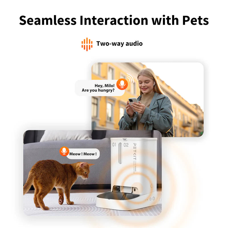 Petkit YumShare Dual-hopper Automatic Feeder with Camera