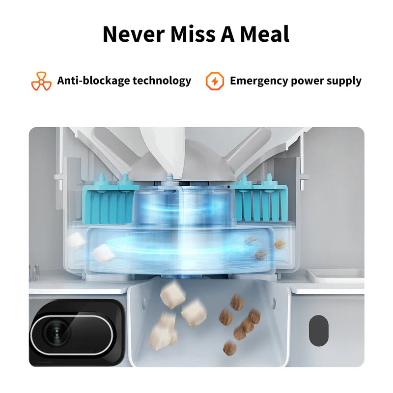 Petkit YumShare Dual-hopper Automatic Feeder with Camera