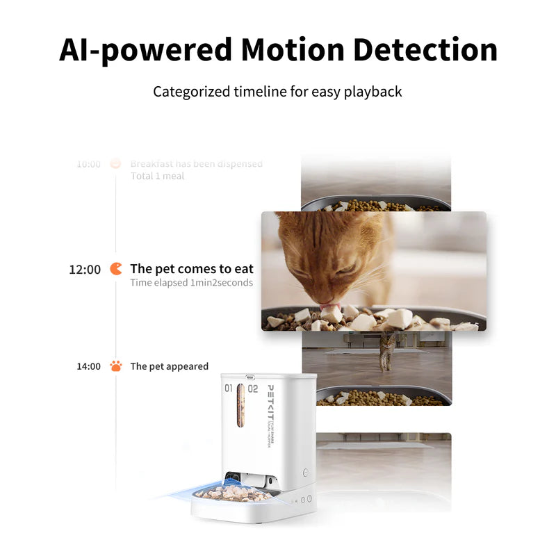 Petkit YumShare Dual-hopper Automatic Feeder with Camera
