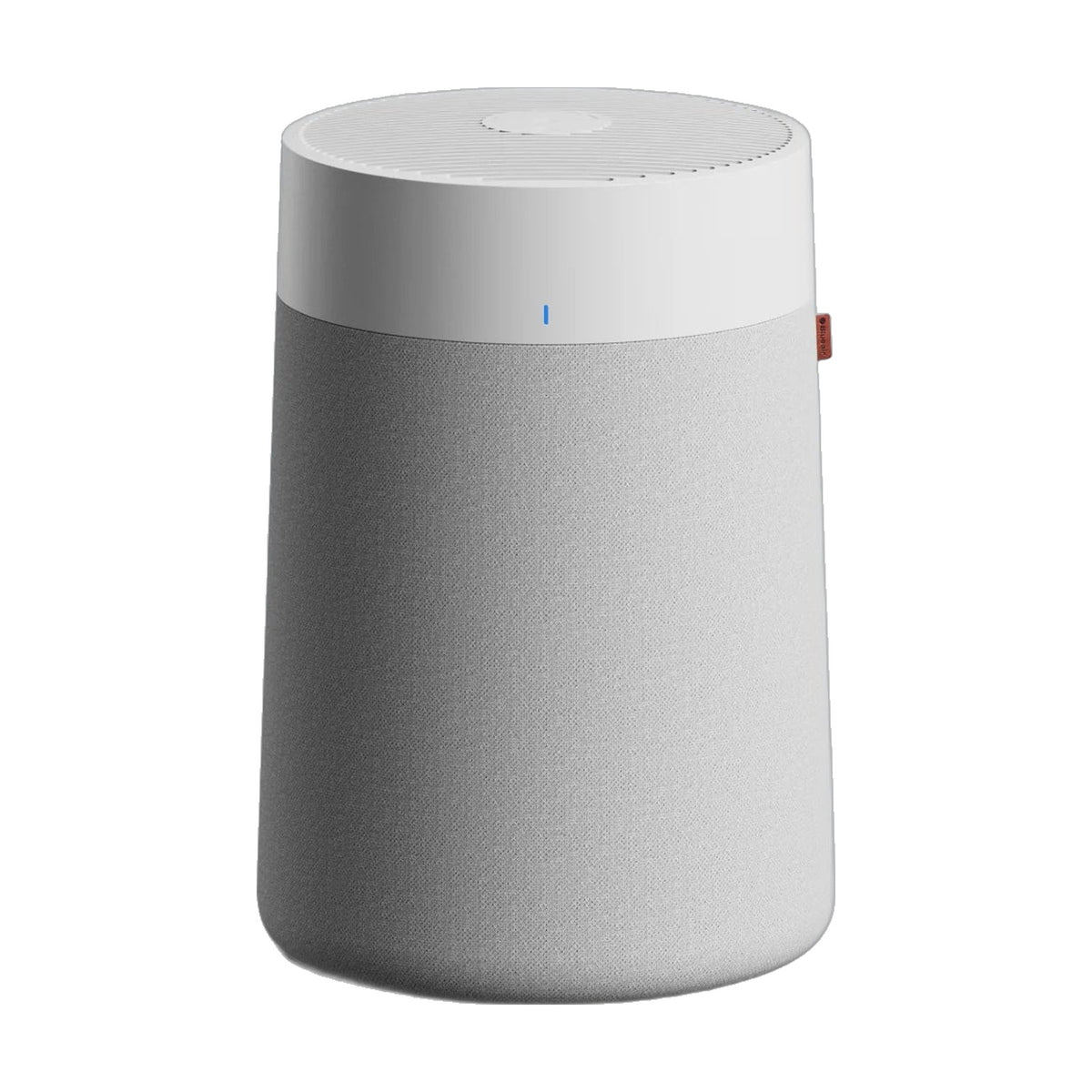 Blueair Blue Pure 311i Max air purifier, white top with grey fabric pre-filter