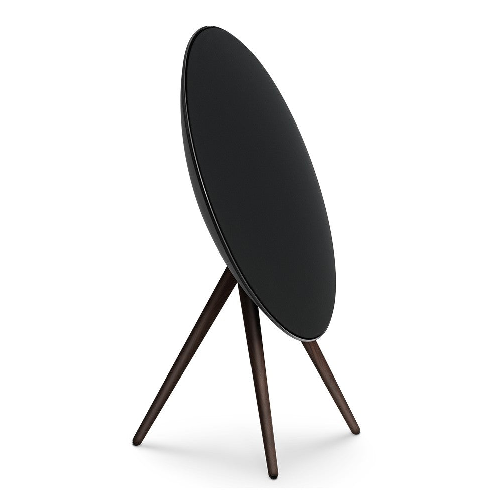 Bang & Olufsen Beosound A9 5th Gen in Black Anthracite, side angle view