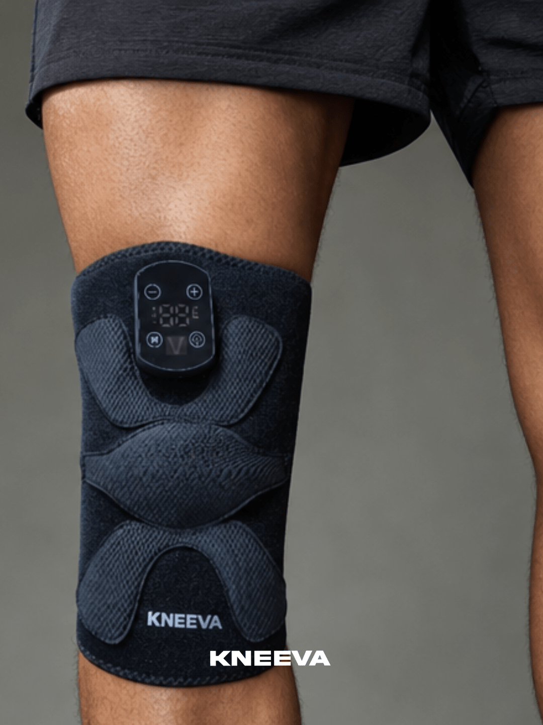 ARC KNEEVA knee and shoulder recovery wrap with red light therapy, heat and vibration