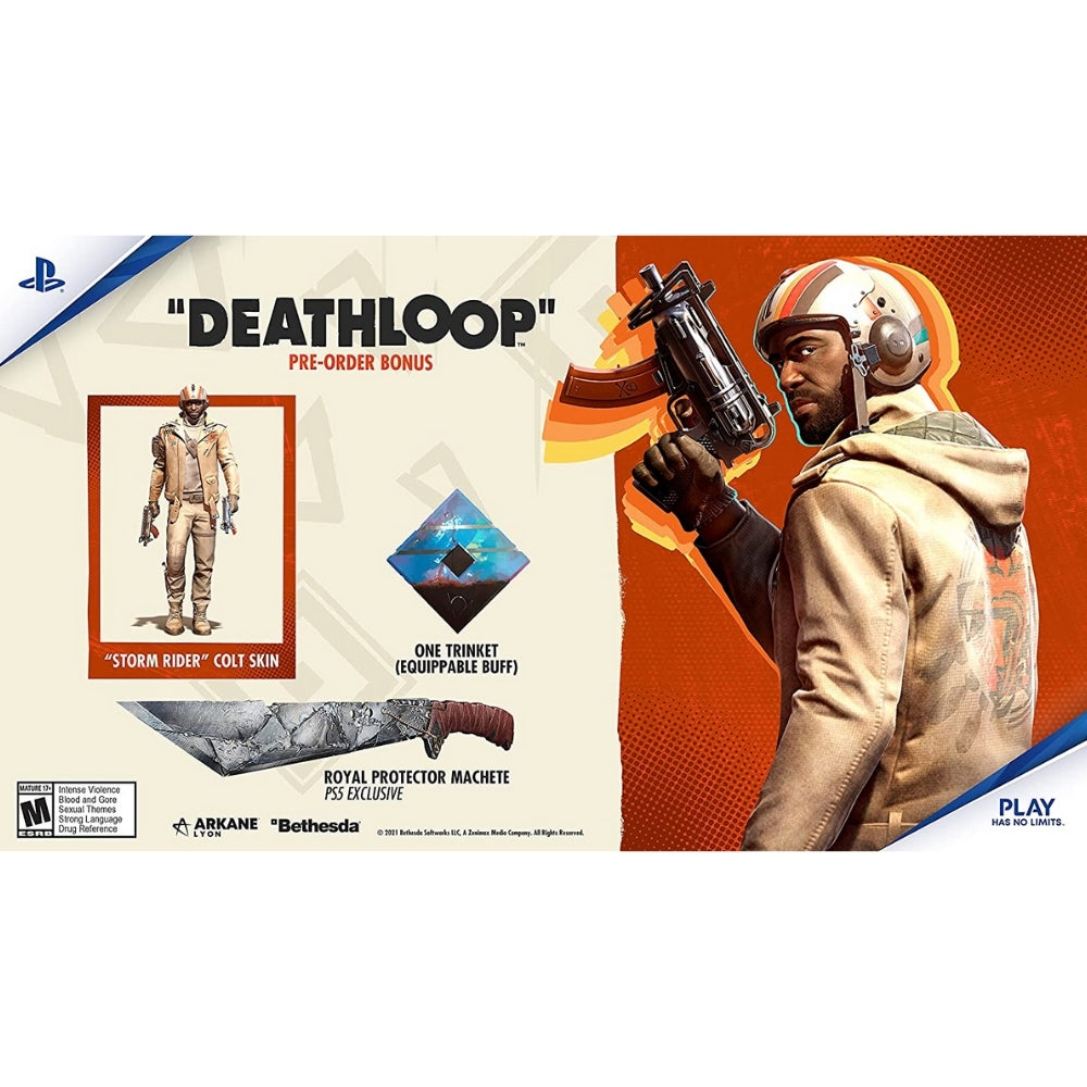 Sony PS5 Game CD For Deathloop Standard Edition