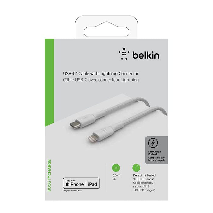 Belkin Apple Certified Lightning to Type C Cable 2M