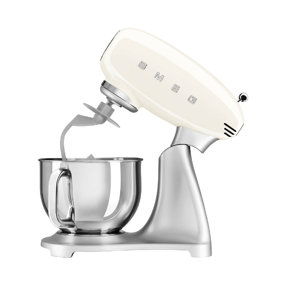 Smeg Retro Stainless Steel Stand Mixer with SS Bowl