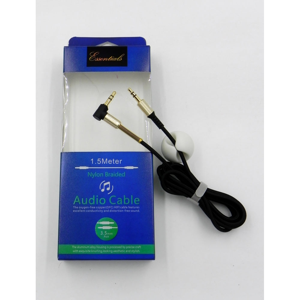 Essentials Nylon Braided Aux Cable