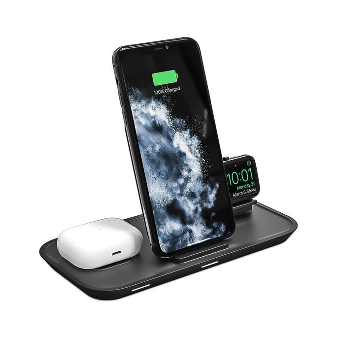 Mophie 3 in 1 popular 7.5W Wireless Charging Pad Apple iPhone Apple Watch Apple Airpod