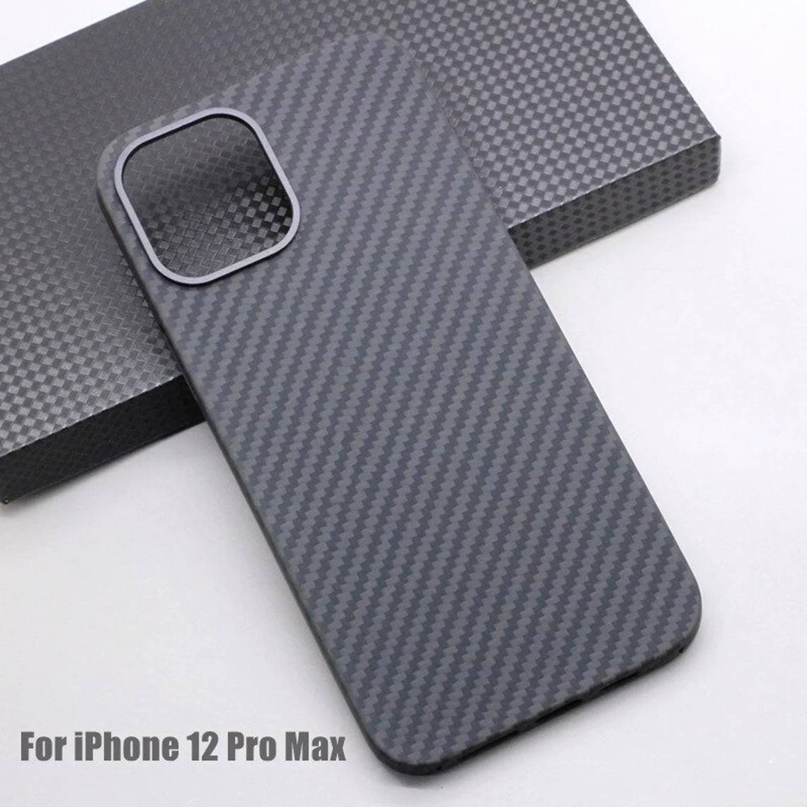 Essentials Real Aramid Carbon Fiber Case for iPhone 12