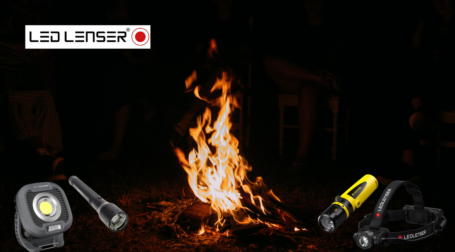 LED Lenser torch and headlamp for trekking