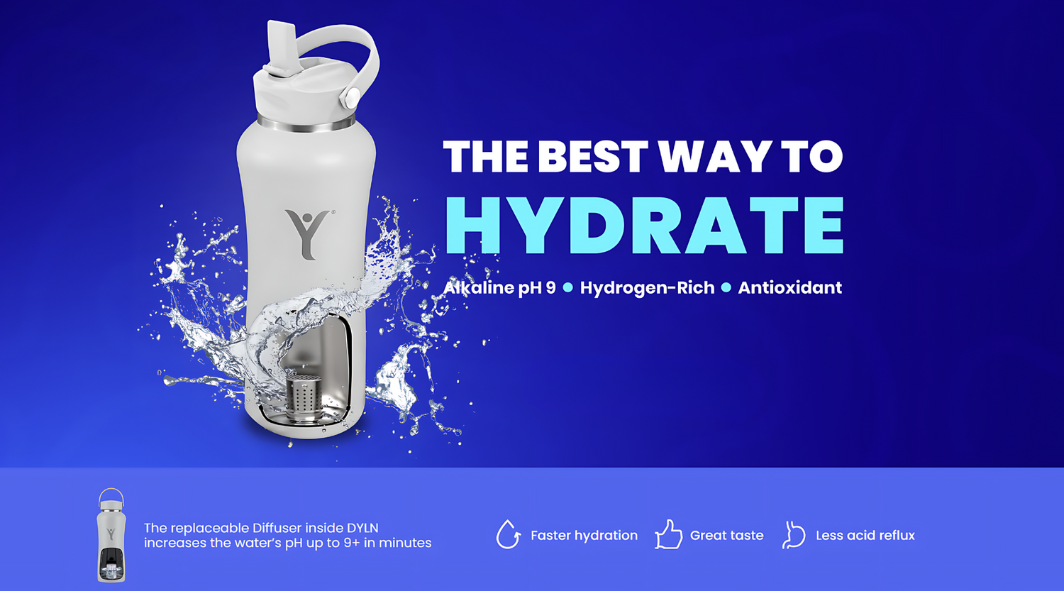 The Ultimate Hydration Solution: A Review of the DYLN Alkaline Water Bottle