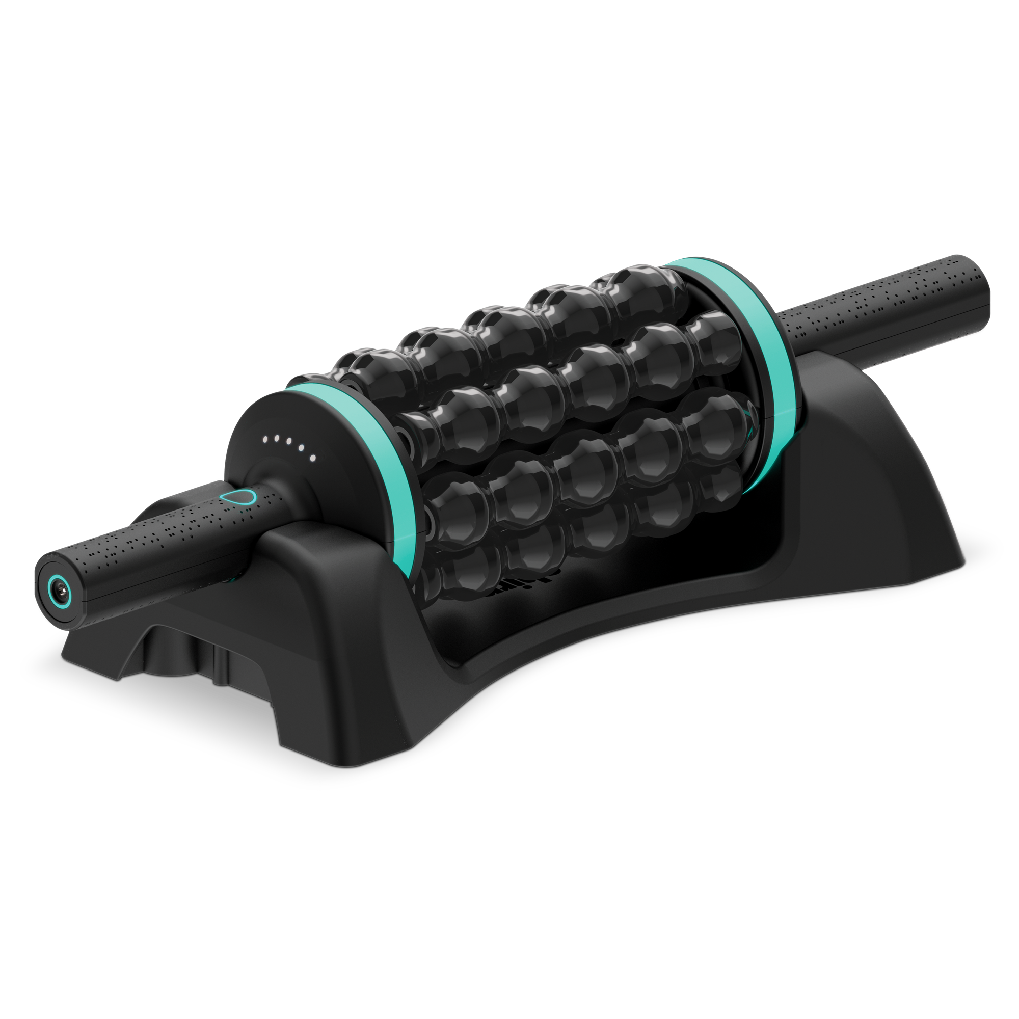 Chirp RPM hands-free rolling and percussive foot and calf massager