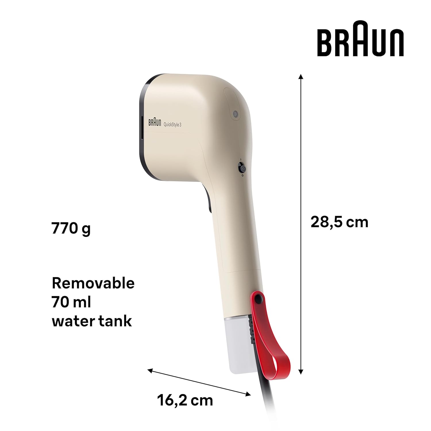 Braun QuickStyle 3 GS3012BG packaging and accessories