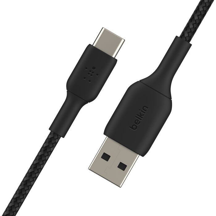 BoostCharge Braided USB-C to USB-A Cable