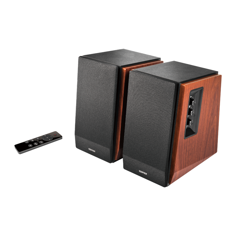 Edifier  Bluetooth Bookshelf Speakers Brown R1700BTs