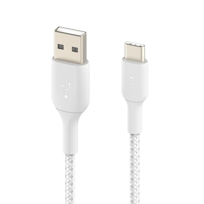 BoostCharge Braided USB-C to USB-A Cable