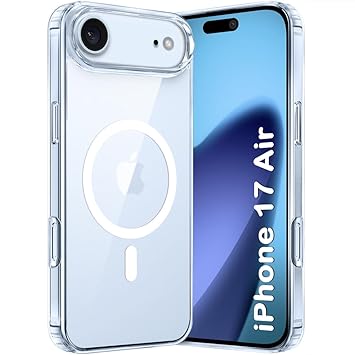 Essentials Back Case Cover for iPhone 17 Air Compatible with MagSafe