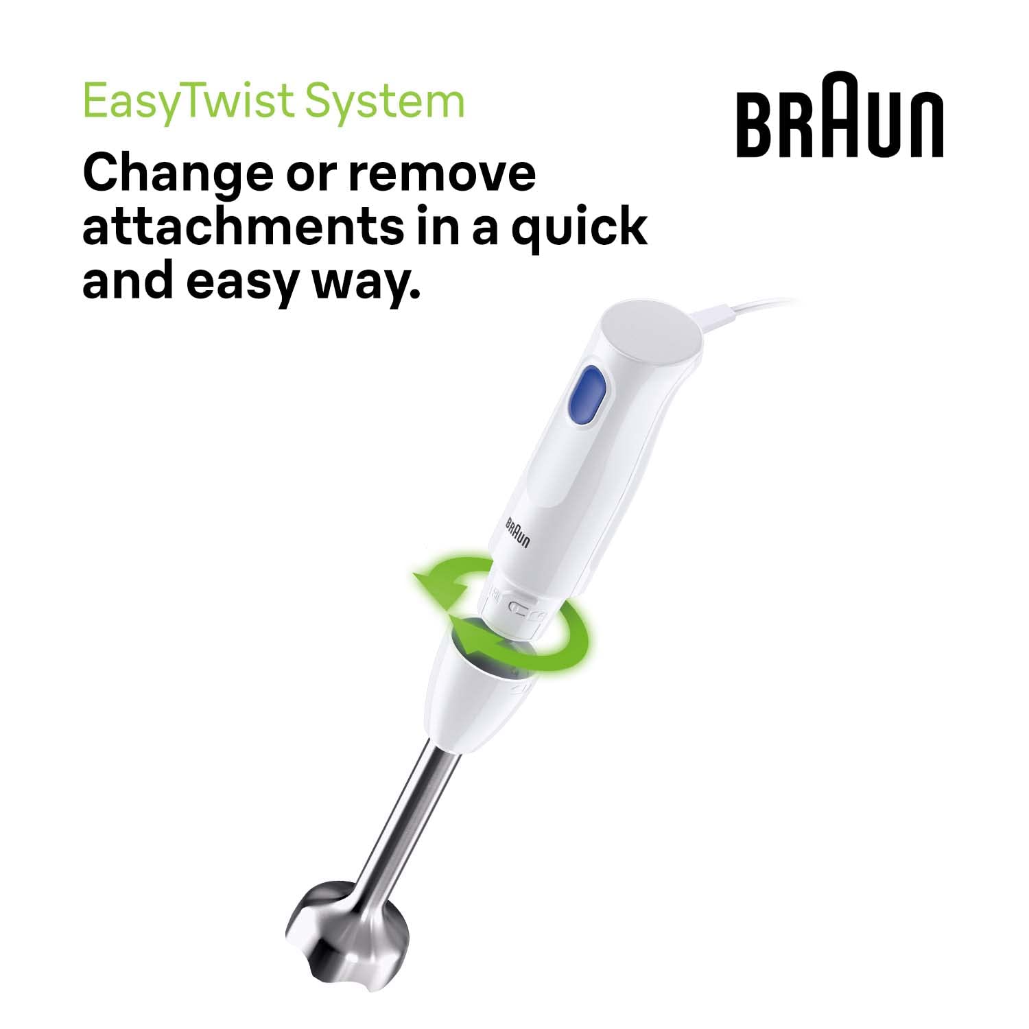 Braun MultiQuick 1 Hand Blender 450W with 600ml Beaker