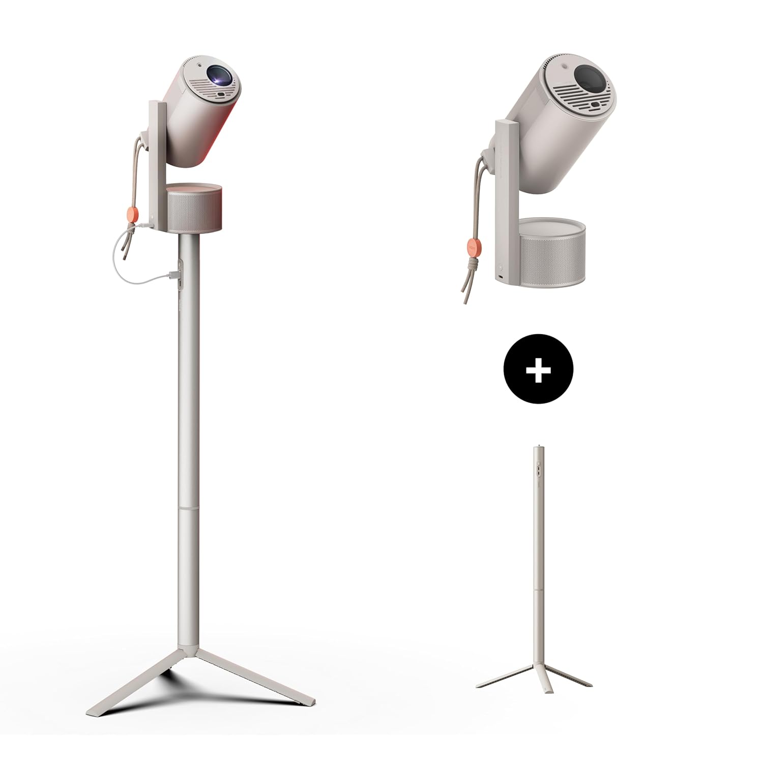 XGIMI MoGo 3 Pro Portable Projector with PowerBase Stand (Bundle)