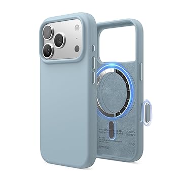 Essentials MagPop Silicone Case for iPhone 17 Pro Max