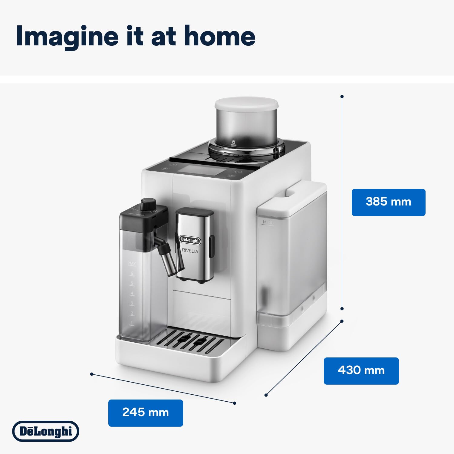 DeLonghi Rivelia Automatic Coffee Maker - EXAM440.55.B