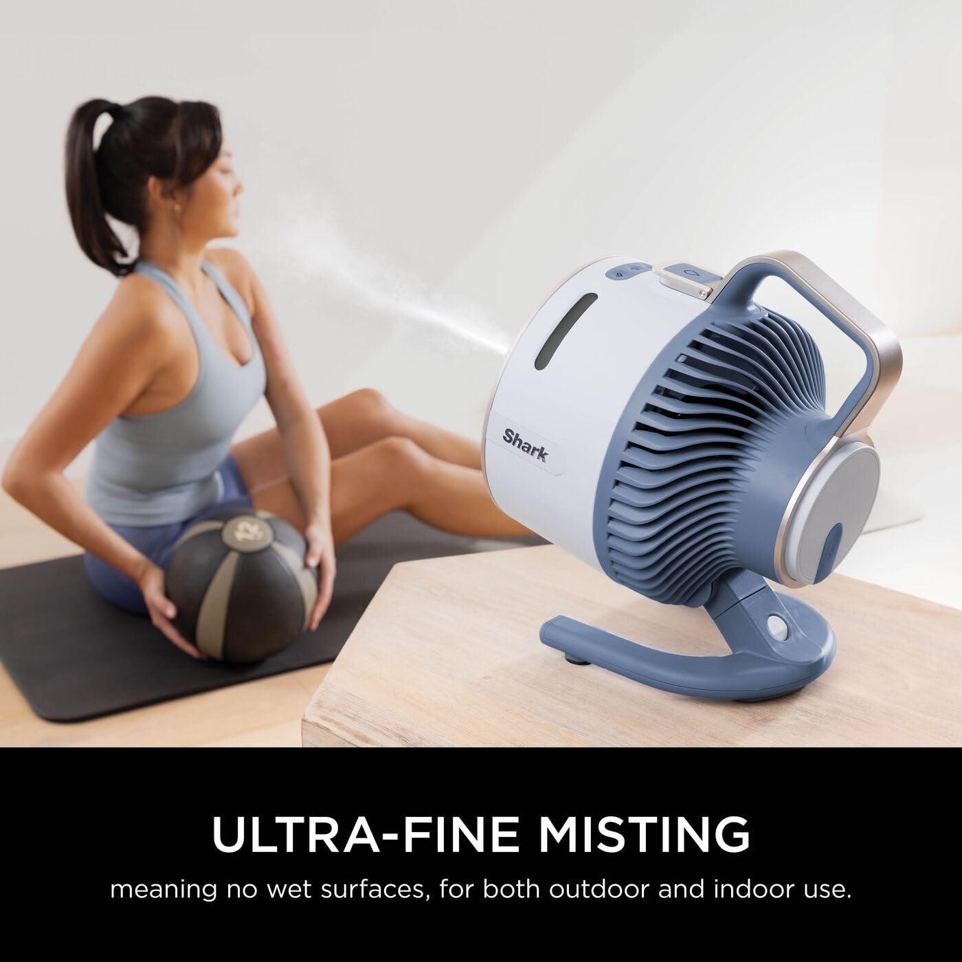 Shark FlexBreeze HydroGo Misting Fan FA050UKBL