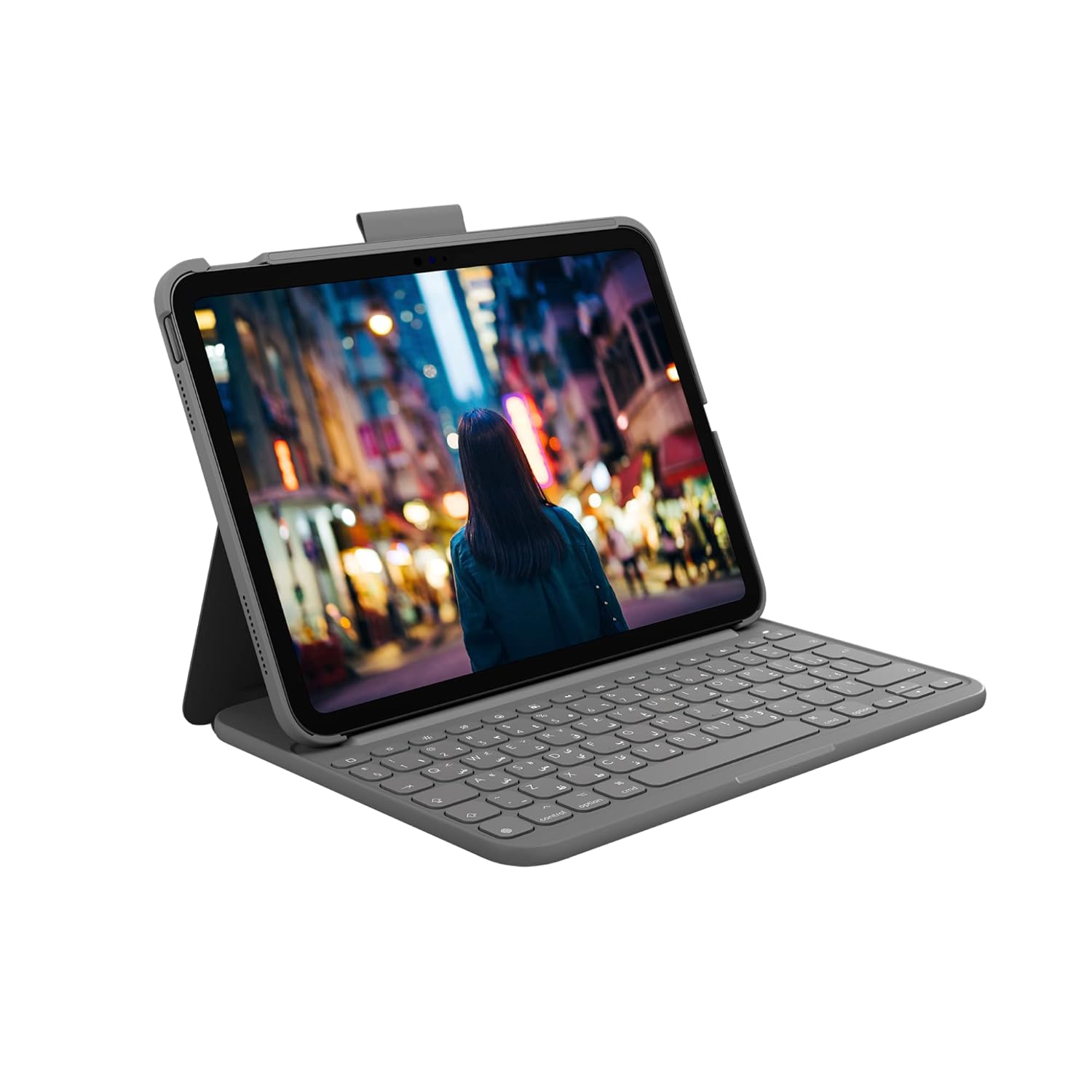 Logitech Slim Folio keyboard Case For Ipad 7th, 8th, 9th, 10th gen & A16