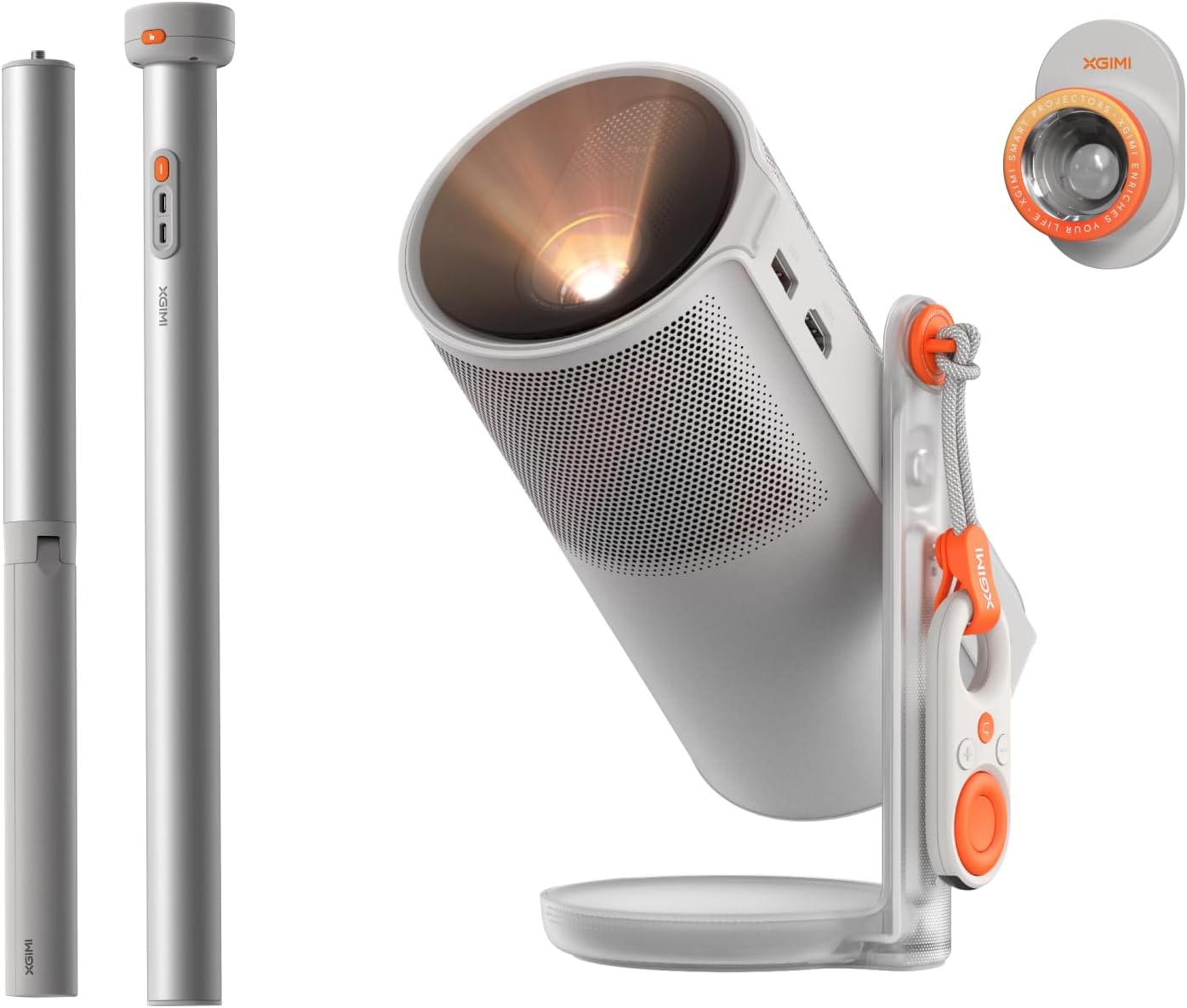 XGIMI MOGO 4 BUNDLE SET| Full HD Portable Projector+ PowerBase Stand