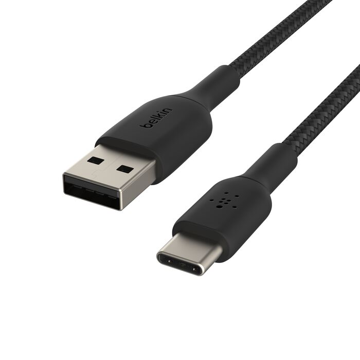 BoostCharge Braided USB-C to USB-A Cable