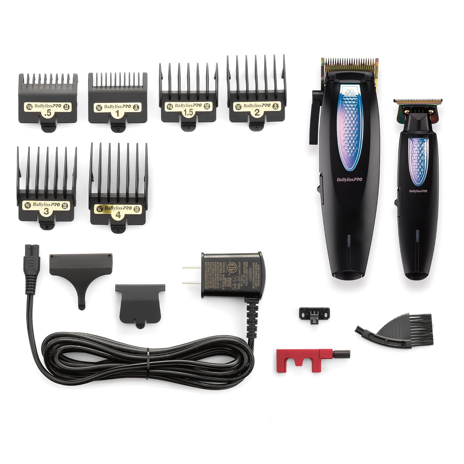 BaByliss PRO LITHIUMFX+ Cord/Cordless Lithium Ergonomic Clipper and Trimmer FX73HOLPKRB
