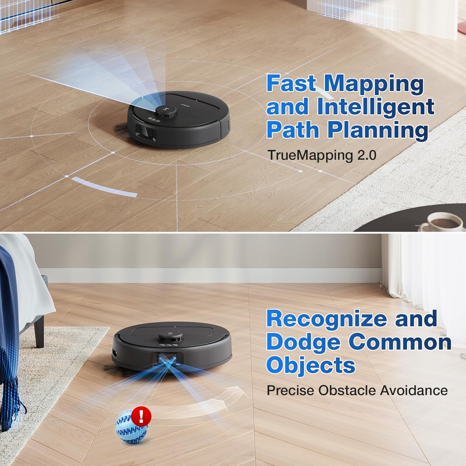 ECOVACS DEEBOT N30 PRO Omni (2 in 1 Robotic Vacuum Cleaner & Mop)