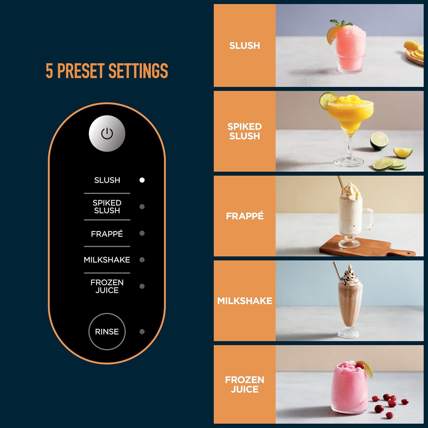 NINJA Slushi & Frozen Drink Maker RapidChill Technology - FS301EU