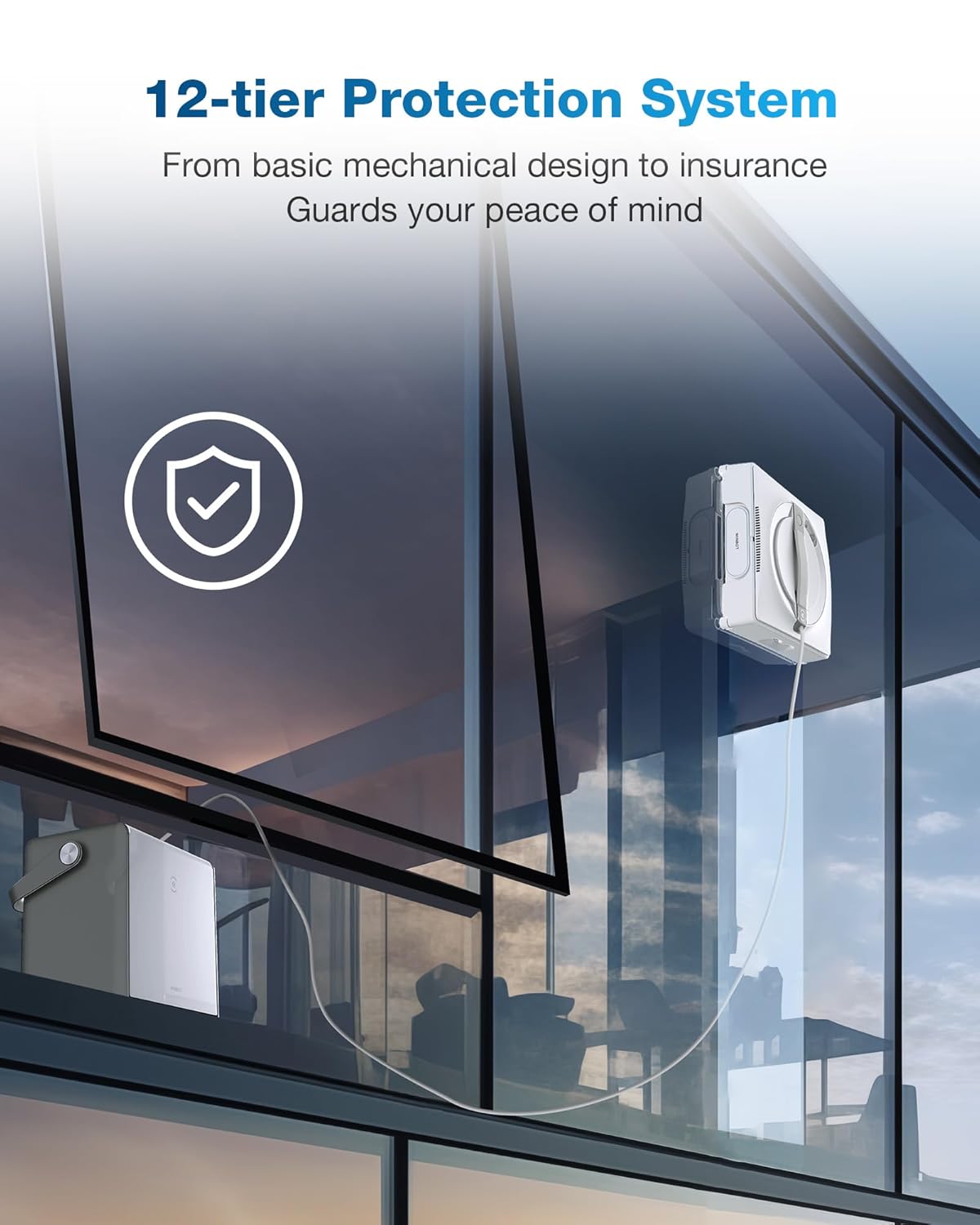 ECOVACS Winbot W2 Pro Omni Portable Window Cleaning Robot
