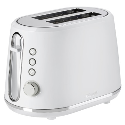 Cuisinart Neutrals 2-Slice Toaster in matte white