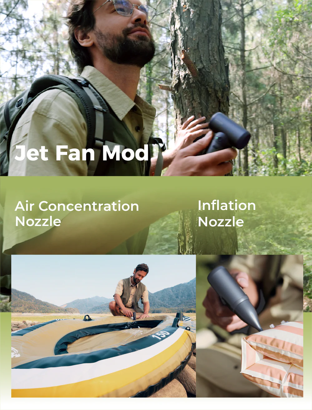 CamperKit Handheld Fan