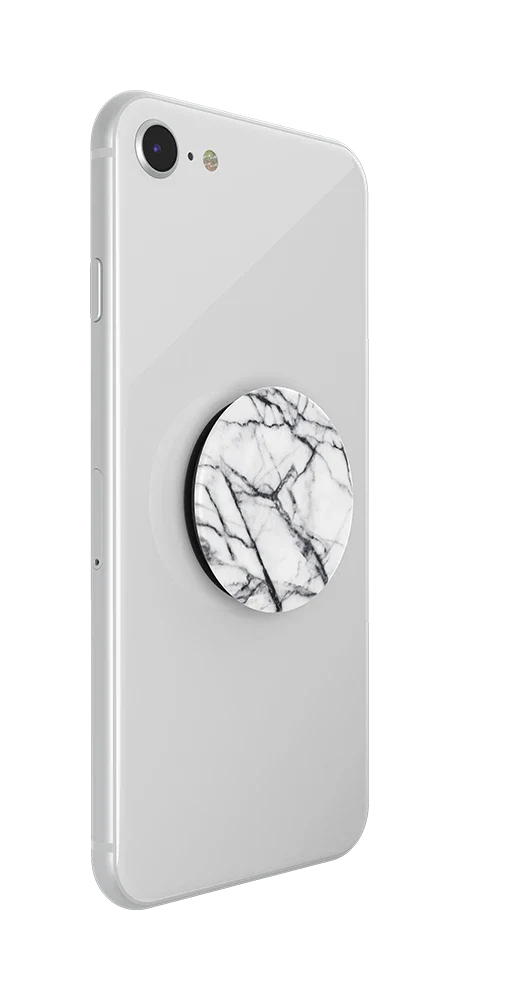 PopSockets Dove White Marble