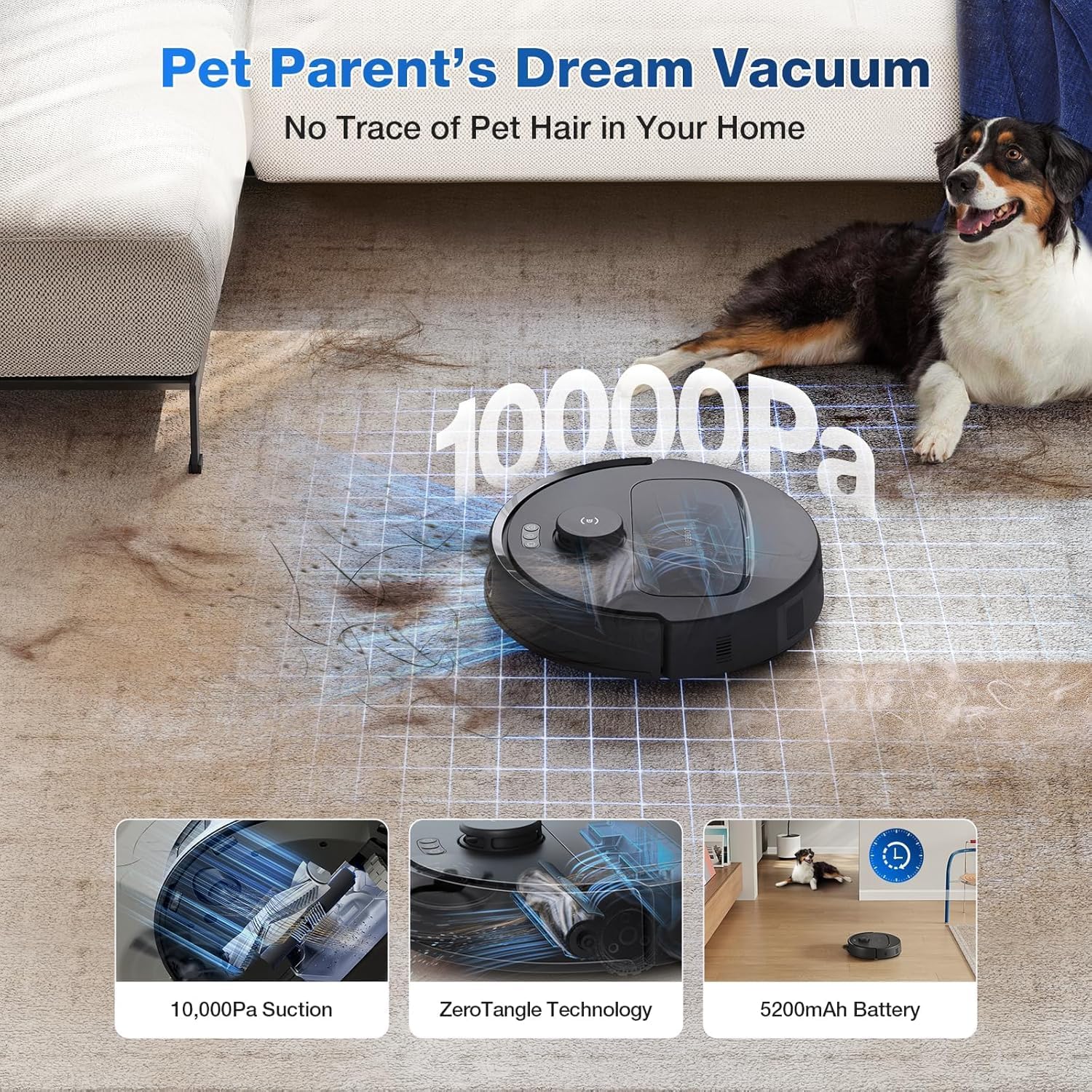 ECOVACS DEEBOT N30 PRO Omni (2 in Robotic Vacuum Cleaner Mop)