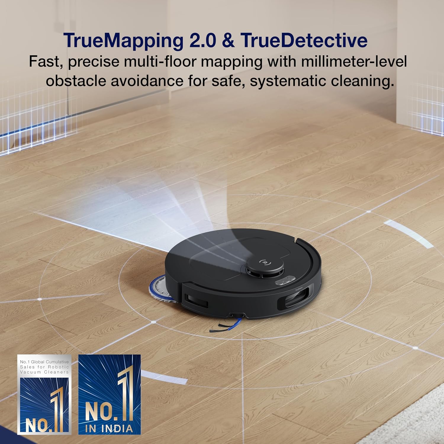 Ecovacs Deebot N50 PRO Omni 2 in 1 Robotic Vacuum Cleaner & Mop