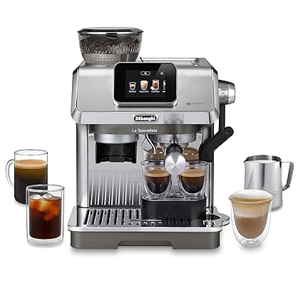 DeLonghi Cold Brew Coffee Machine, La Specialista Touch EC9455.M, Barista Style Espresso Coffee