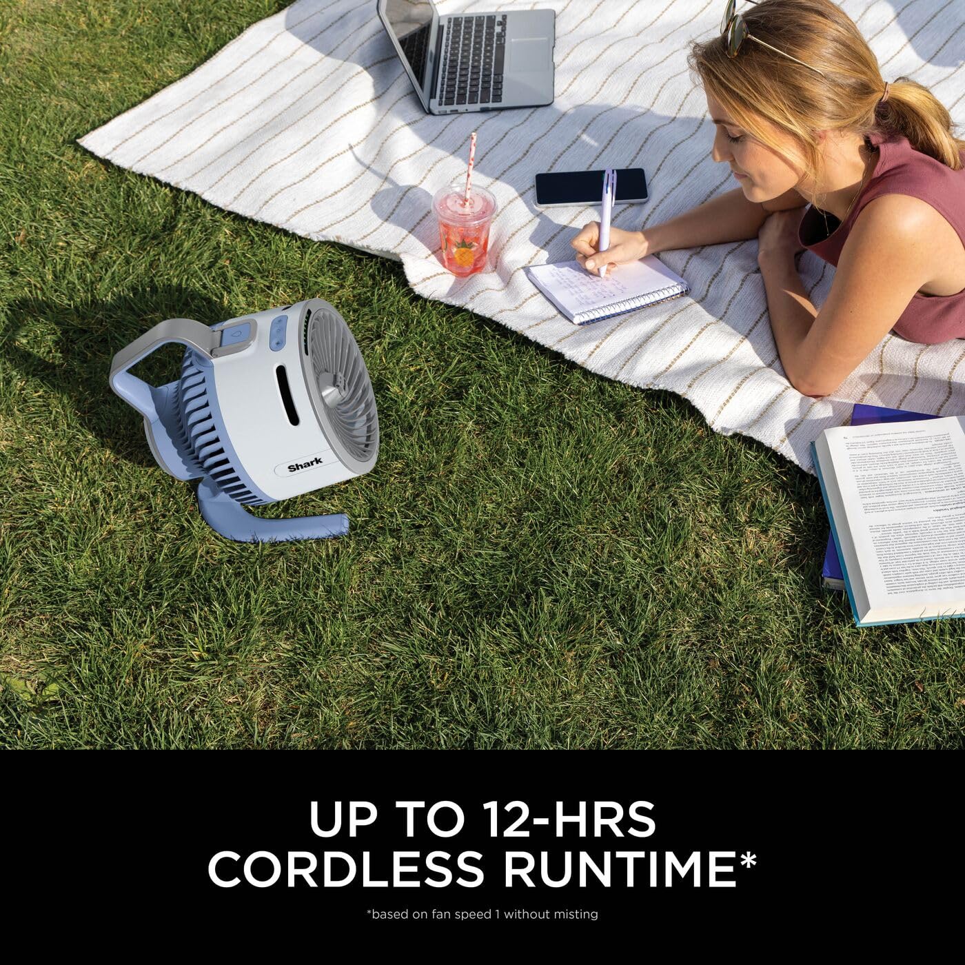 Shark FlexBreeze HydroGo Misting Fan FA050UKBL