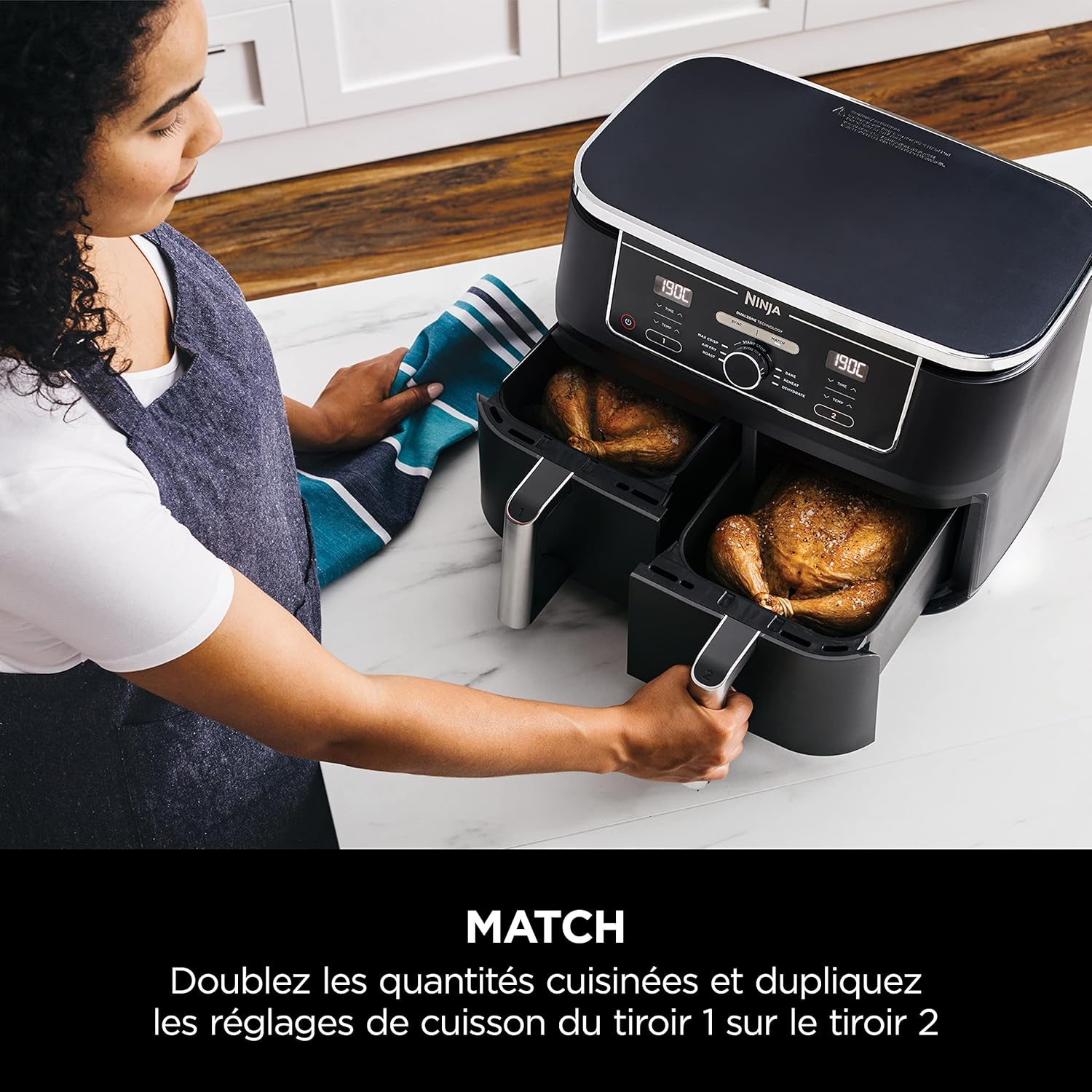 NINJA  Foodi Max Dual Zone Air Fryer AF400