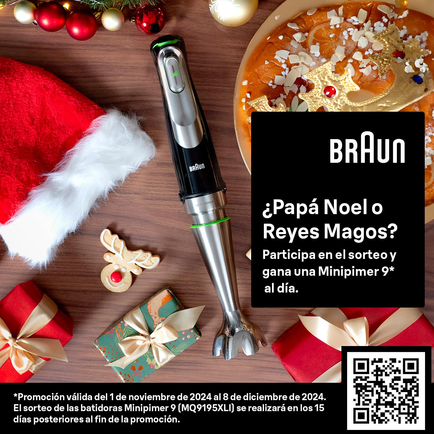 Braun MultiQuick 9 Hand Blender 1200W with Beaker, 1.25L Blender, Chopper, Puree Masher, Whisk