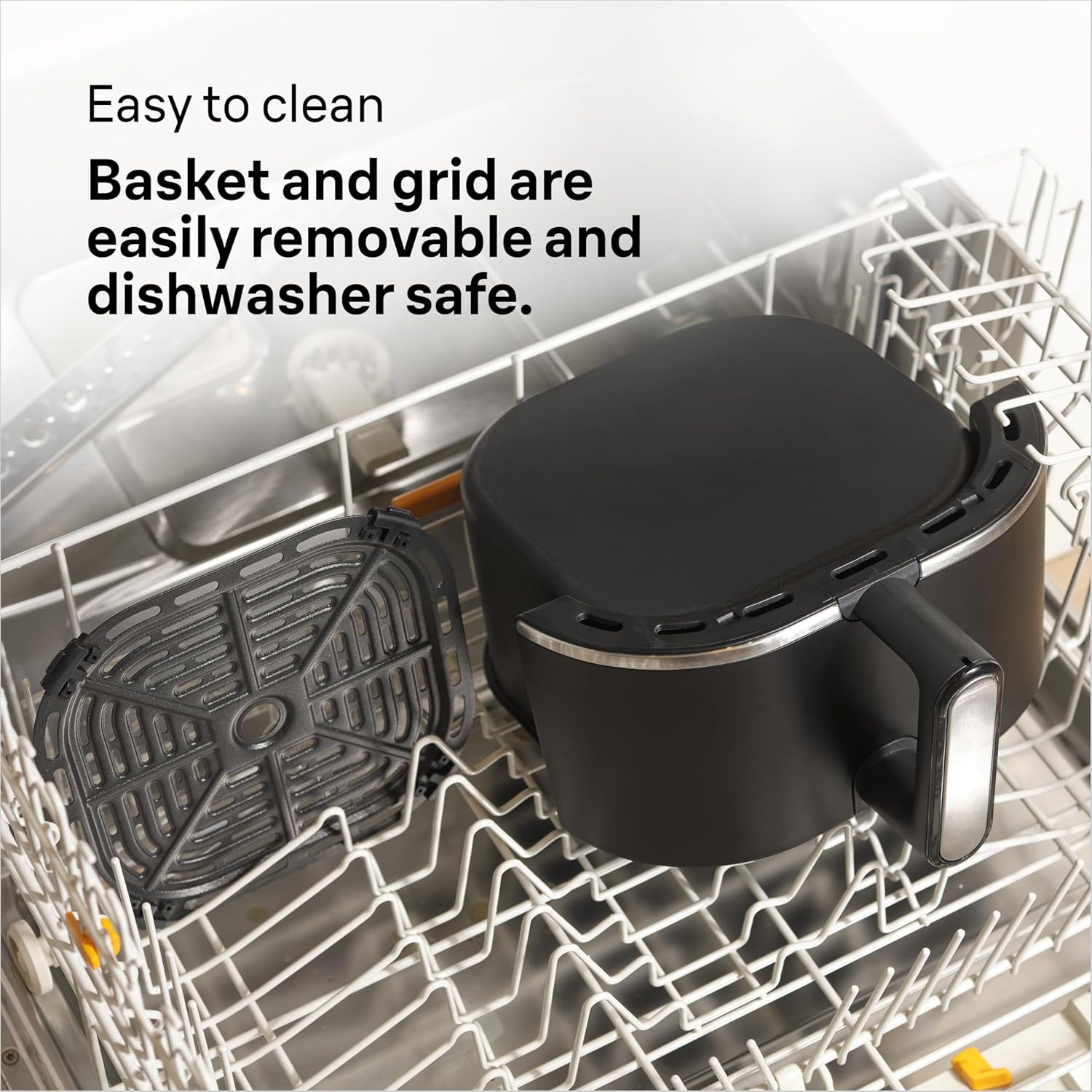 Braun MultiFry 4.3L HF3030 black air fryer for family meals