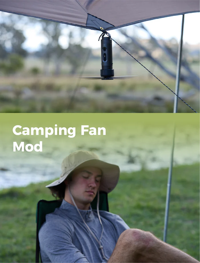 Aecooly CamperKit Cooling Pack — Modular Portable Handheld Fan