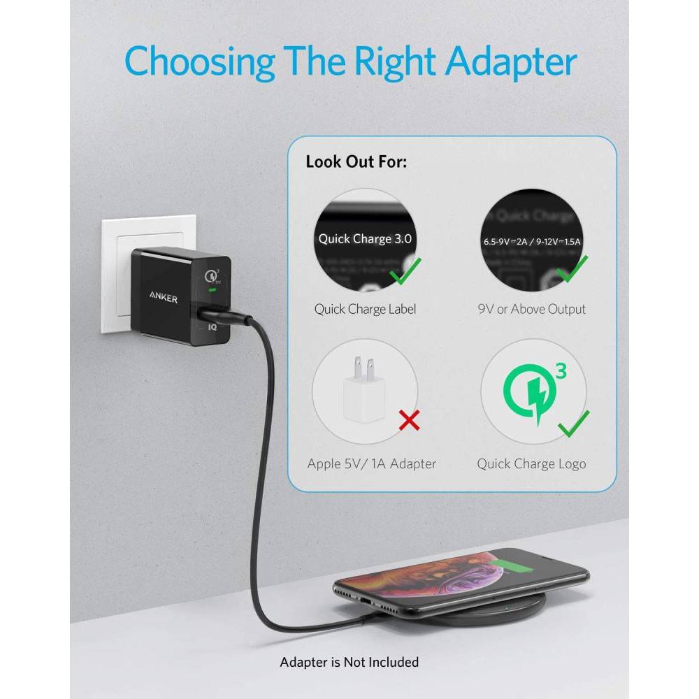 Anker Wireless Charger Pad Qi 10W