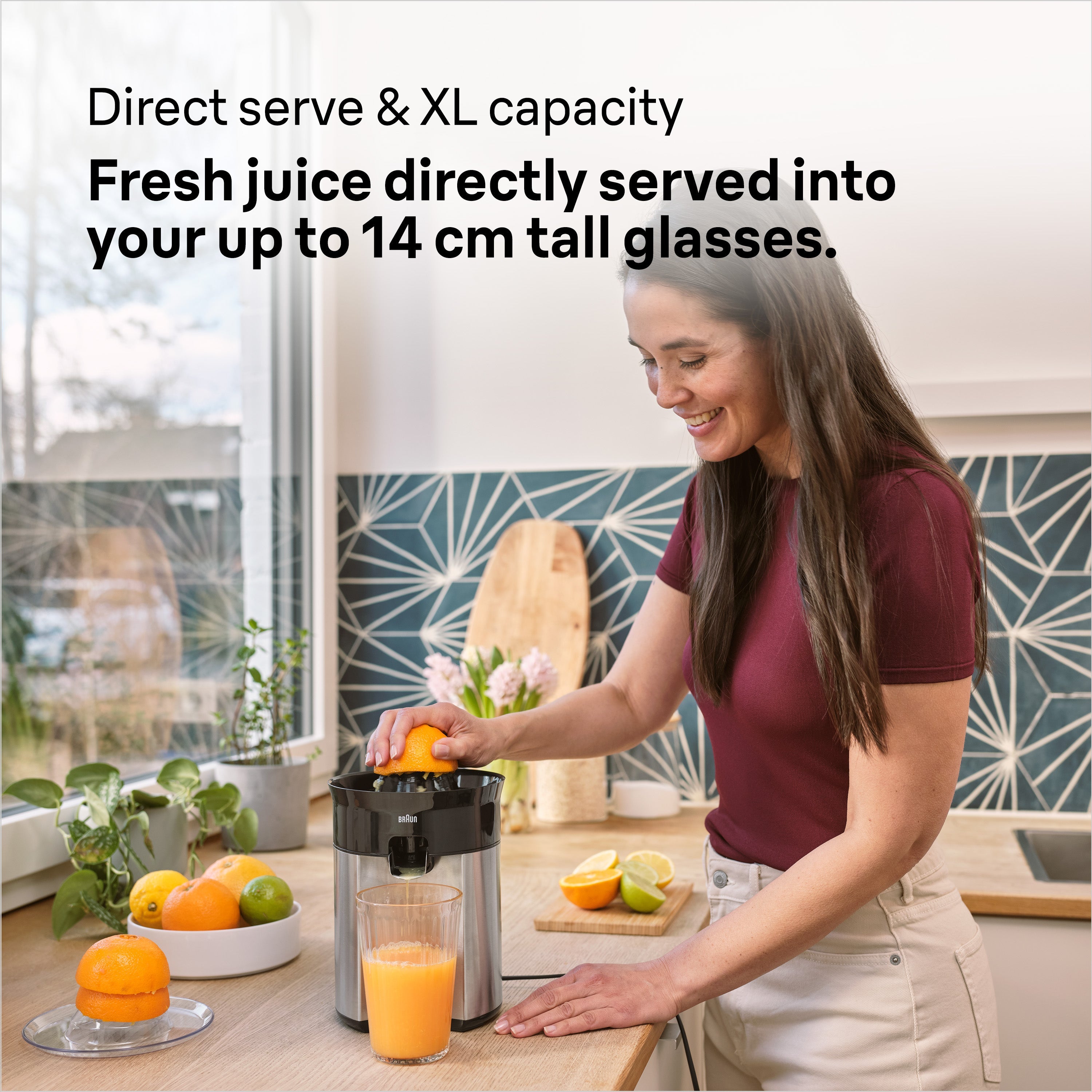 Braun CitrusQuick 5 CJ5050 direct serve juicing
