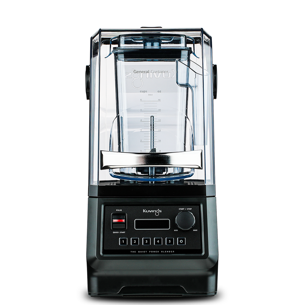 Kuvings CB850 commercial power blender with sound enclosure, front view