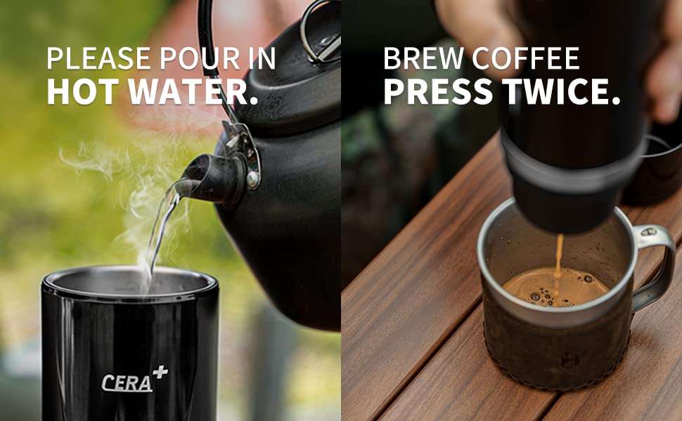 Cera Plus Portable Espresso Coffee Maker