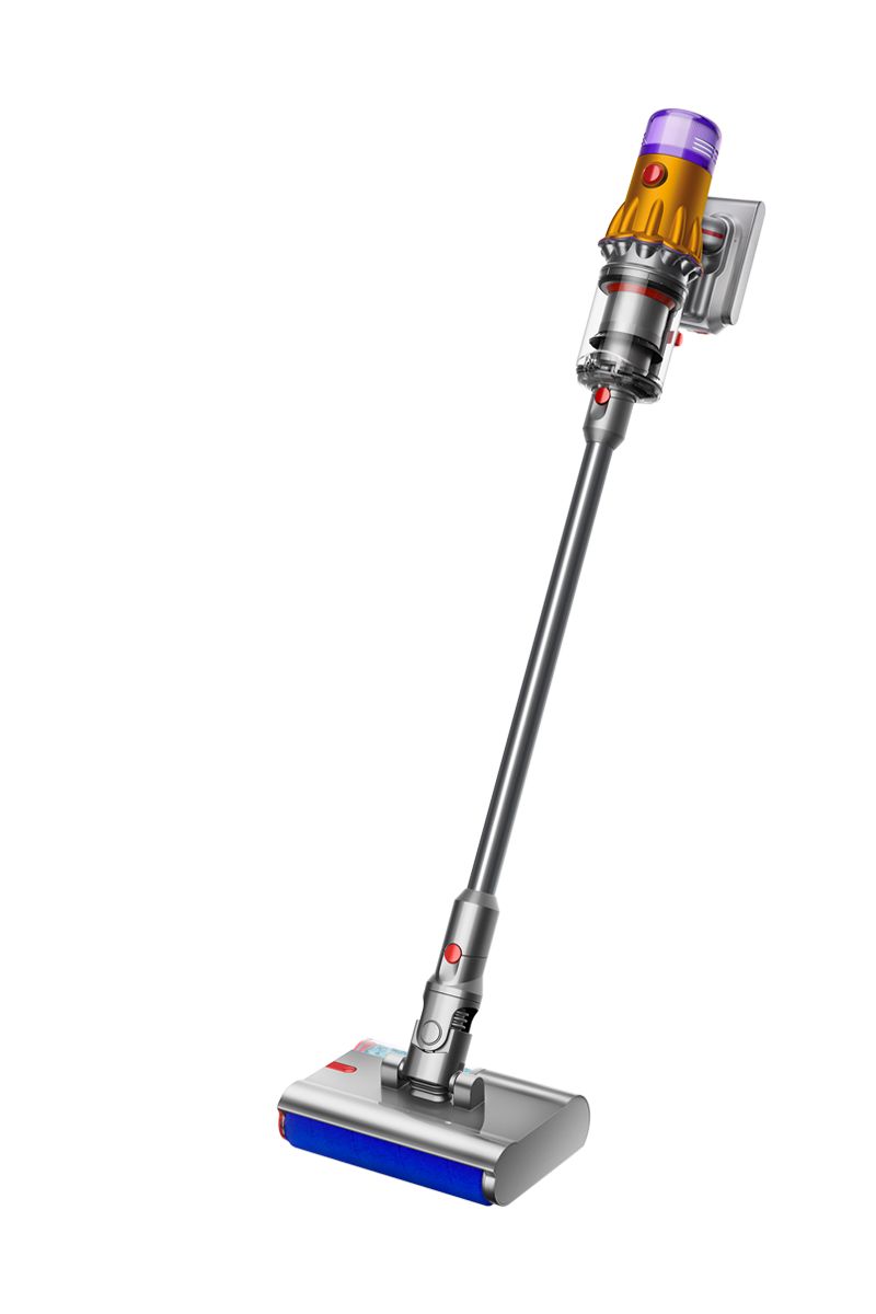 Cordless stick vacuum cleaner with powerful suction, lightweight design, and advanced filtration system for efficient cleaning.