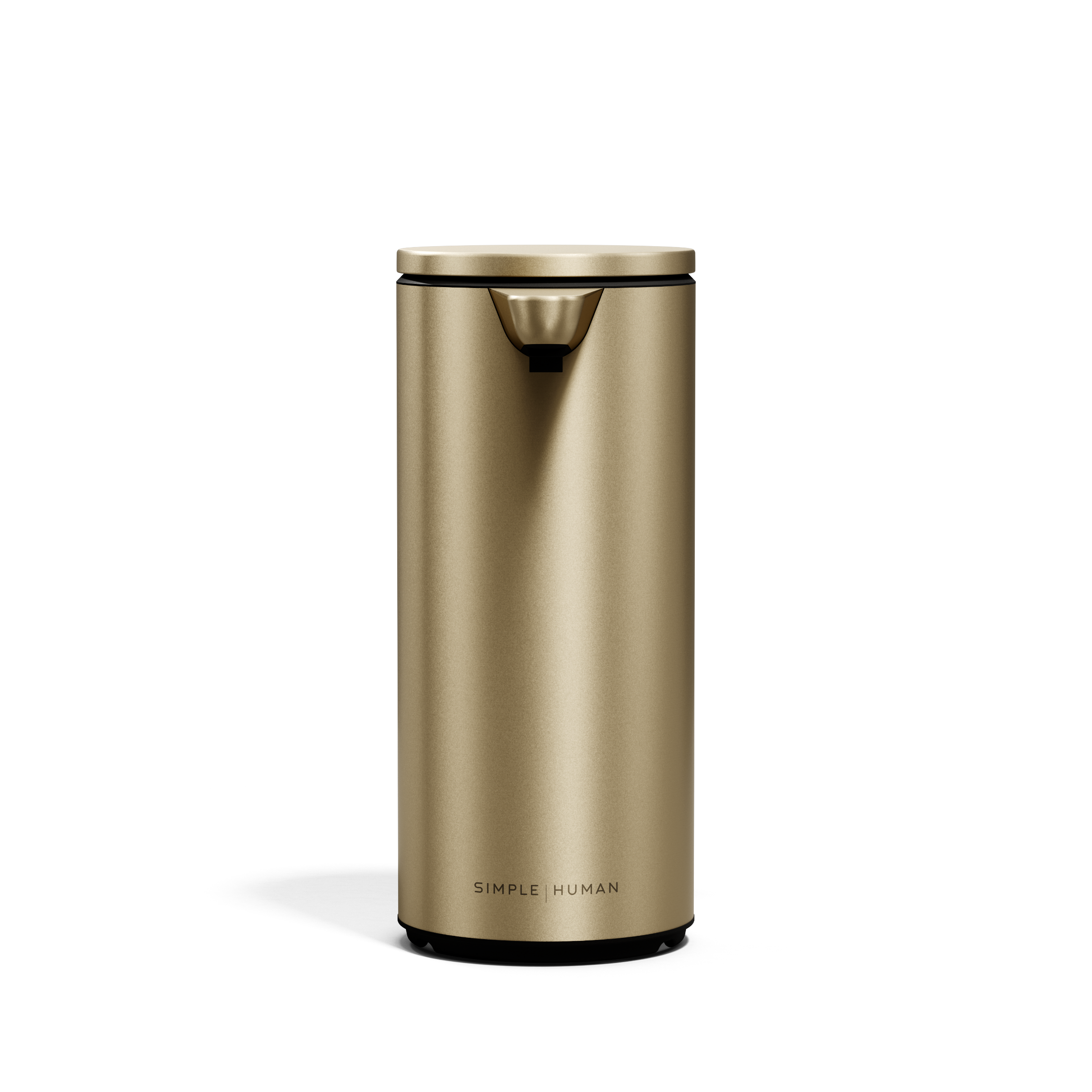 Simplehuman 9 oz rechargeable liquid sensor pump in matte gold